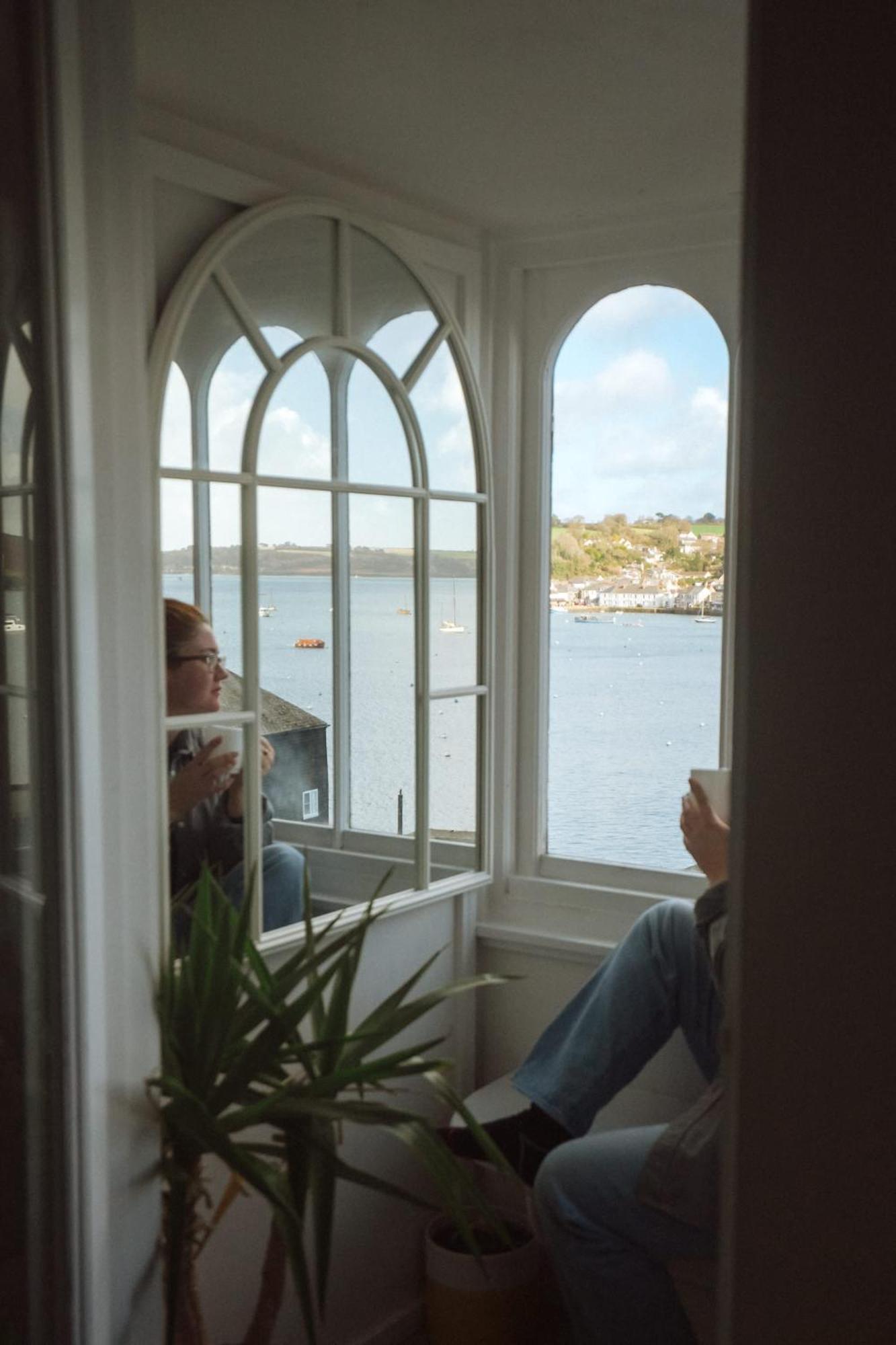 Breathtaking High Street Townhouse With Stunning Sea Views At 'The Old Fishermans Townhouse' Falmouth Luaran gambar
